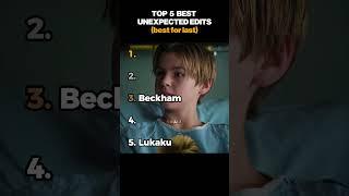 The best unexpected edits  #unexpectededit #footballedits #shorts #funnyedit