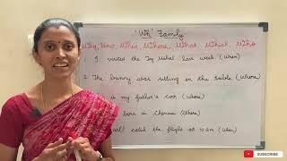 How to frame questions in English  | Vi's learning path | In Tamil