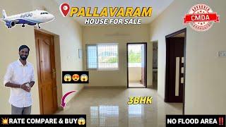 Ready to Move3BHK House for sale in Chennai PallavaramRate Compare Buy‼️