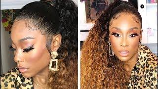 Easy Breezie’s FRONTAL PONYTAIL Make-Over! (GalaxiGirlHair.com)