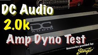 DC Audio 2.0k Amp Dyno Test AD-1