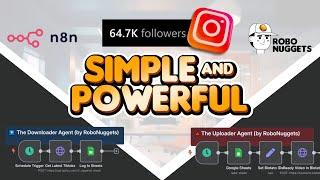How I automated my way to 64k Instagram Followers (without ever logging in) —sell this n8n template