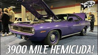 Reference Level Survivor 1970 Plymouth Hemicuda From 2024 MCACN Vintage Certification Program!