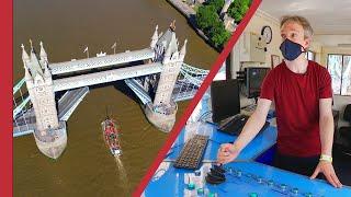 How one little boat (and me) held up miles of London traffic at Tower Bridge