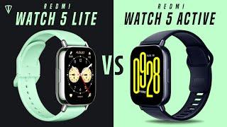 Redmi Watch 5 Lite VS Redmi Watch 5 Active