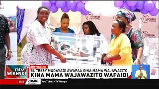 Bi Tessy Mudavadi awasilisha vifaa vya kumtunza mama na mwanawe hospitalini Voi