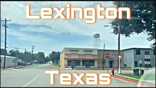 Lexington, Texas - City Tour & Drive Thru