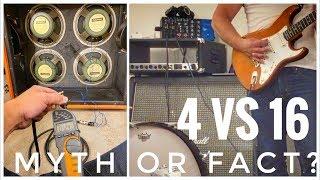 4x12 Speaker Wiring Influences Tone - Myth or Fact? - Judge For Yourself!