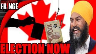 Is Jagmeet about to BETRAY Trudeau for MONEY