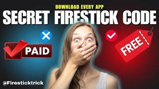 SECRET Firestick Code for a FULLY LOADED Firestick 2025 | Download Every App F*ee! @FireStickTrick