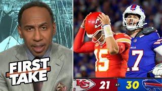 FIRST TAKE | Josh Allen exposed the Chiefs! - Stephen A.: Bills are the best team in AFC right now