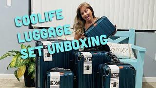 Unboxing Coolife Luggage Set