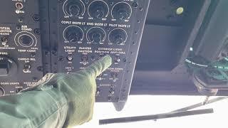 Bell-212 Interior Check & Engine Start