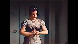 Renata Tebaldi - 'Vissi d'arte' from TOSCA  1961 Restored in color.