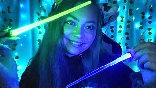 ASMR 1 Hour Eye Scanning with Lights  (light triggers, no talking)