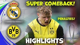 Real Madrid sub19 vs Borussia Dortmund u19 | UEFA Youth League | Highlights 22-10-2024