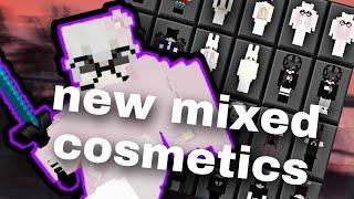 matching skin with cosmetics for mcpe||