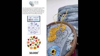 LINH HANDMADE MAGIC FABRIC A4 vải in thêu ma thuật
