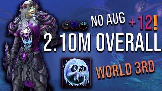 +12 Mists of Tirna Scithe Frost DK 2.10M Overall [No Aug] M+ POV | 11.0 & 11.0.2 (S1 TWW)