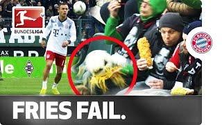 Rafinha's Perfect Chip Shot - Poor Bayern Fan Goes Hungry