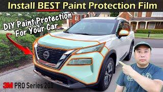 How To Install BEST Paint Protection Film (3M PPF) For Your Car | Nissan Rogue 2021+