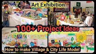 Village & City Life Project | Art Exhibition | City & Village Model | School Project | 100+ ideas