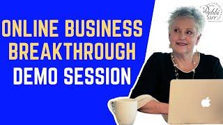 Online Business Breakthrough Session Demo