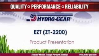 Hydro-Gear EZT Product Presentation (english)