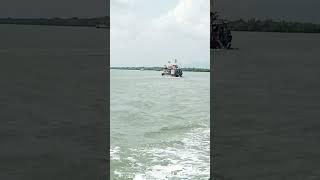 Uran Karanja to Rewas Ferry Boat #viral #sea #karanja