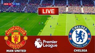 LIVE| MANCHESTER UNITED vs CHELSEA - Premier League 2024/25 | PES 21 Simulation