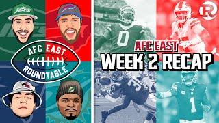 AFC East Roundtable | NFL Week 2 Recap