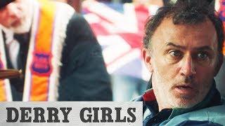 Derry Girls | Surrounded By The Orange Order