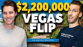 Las Vegas $2,200,000 Flip! Exclusive Look!