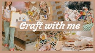 CRAFT WITH ME | candle making, scrapbooking, & creating a custom cork board!