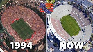 1994 World Cup USA Stadiums Then vs Now