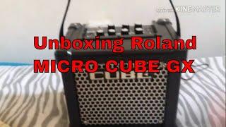 Unboxing Roland MICRO CUBE GX| Doc Avonasac