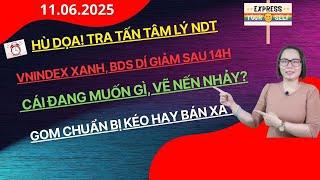 Bất Ngờ! Vnindex hồi thanh khoản thấp, nhóm bds cái dí giảm sau 14h. Mai tăng tiếp hay giảm?