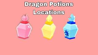 All Frost & Cupid Dragon Potion Locations | Play Togethe Dragon Temple Exploration Event