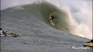 BARRELING MAVERICKS - SHANE DORIAN, GRANT TWIGGY BAKER and RUSTY LONG pull in