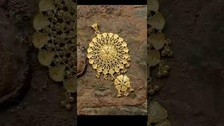 Beautiful Gold Pendant design #shorts #gold #pendents #locket#latestdesignsbyruhi