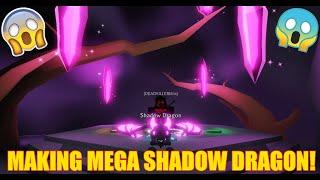 MAKING A MEGA NEON SHADOW DRAGON - ROBLOX ADOPT ME