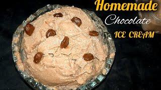 Easy Homemade Chocolate Ice cream Recipe | Easy food recipes