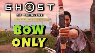 Can you beat Ghost of Tsushima with only the Bow?