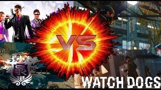 Watch Dogs VS Saints Row 4 сравнение игр