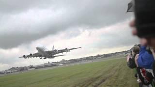 Airbus A380 Take-off, Missed Approach Demo, Landing - MUST WATCH! FULL HD 1080P