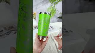 Let's Laser Engrave on A Metal Tumbler with Creality Falcon2 Pro 22W #falcon#lasercutting #diycrafts