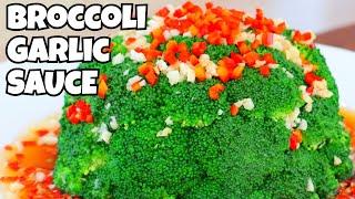 Make Broccoli w/ Garlic Sauce in 5 Minutes!