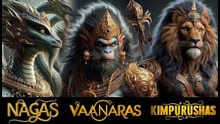 World of Dwapara Yuga | Yakshas Ghandarvas Vanaras |