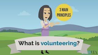 What is volunteering?