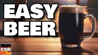 The World's Easiest Beer Ever! (Light Dark Beer) - From Make to Taste: 2024 edit